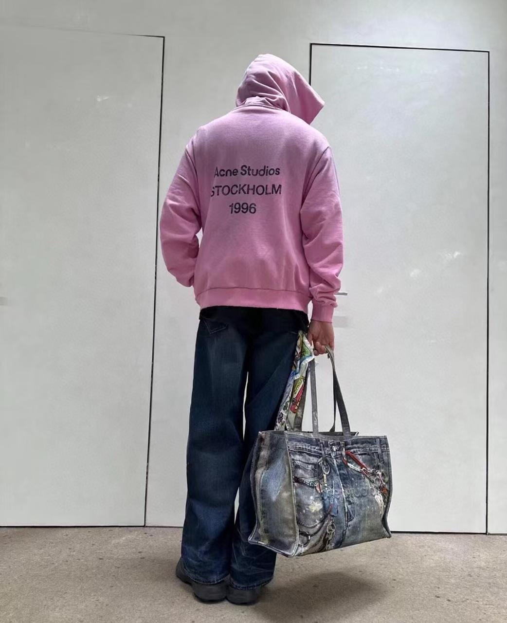 Acne Studios Print Denim Tote Bag – Klenhub