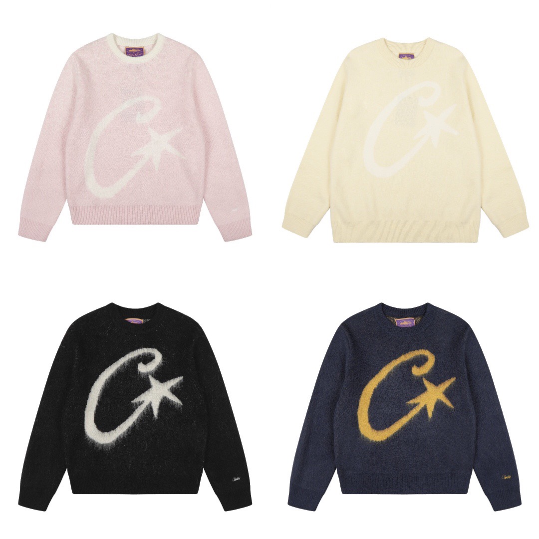 corteiz ニット CORTEIZ C STAR MOHAIR KNIT SWEATER – Klenhub