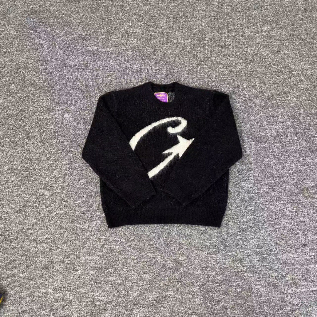 CORTEIZ C STAR MOHAIR KNIT SWEATER – Klenhub